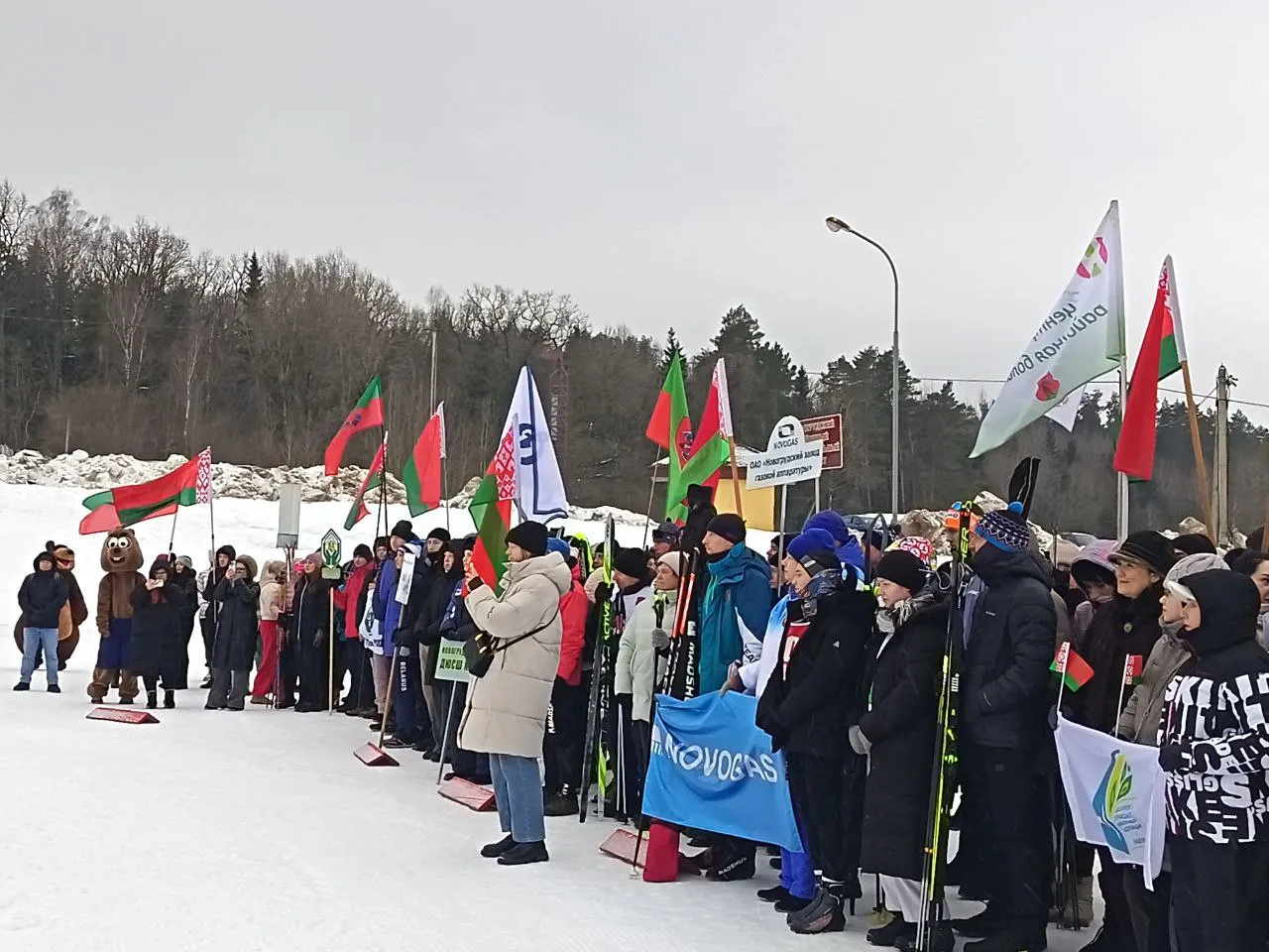 Лыжные гонки с NOVOGAS