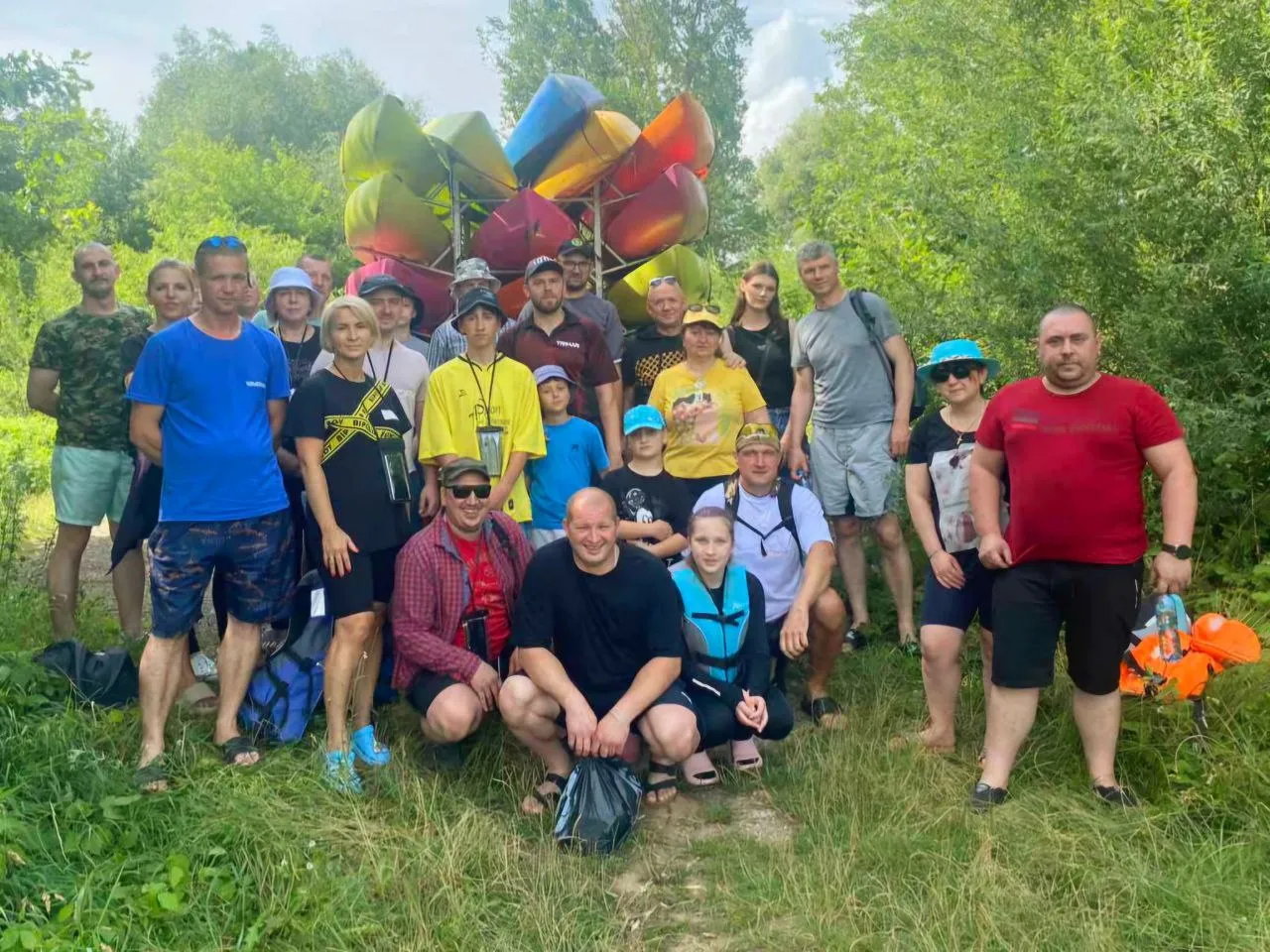 💥В минувшие выходные работники Новогрудского завода газовой аппаратуры освоили новый водный маршрут