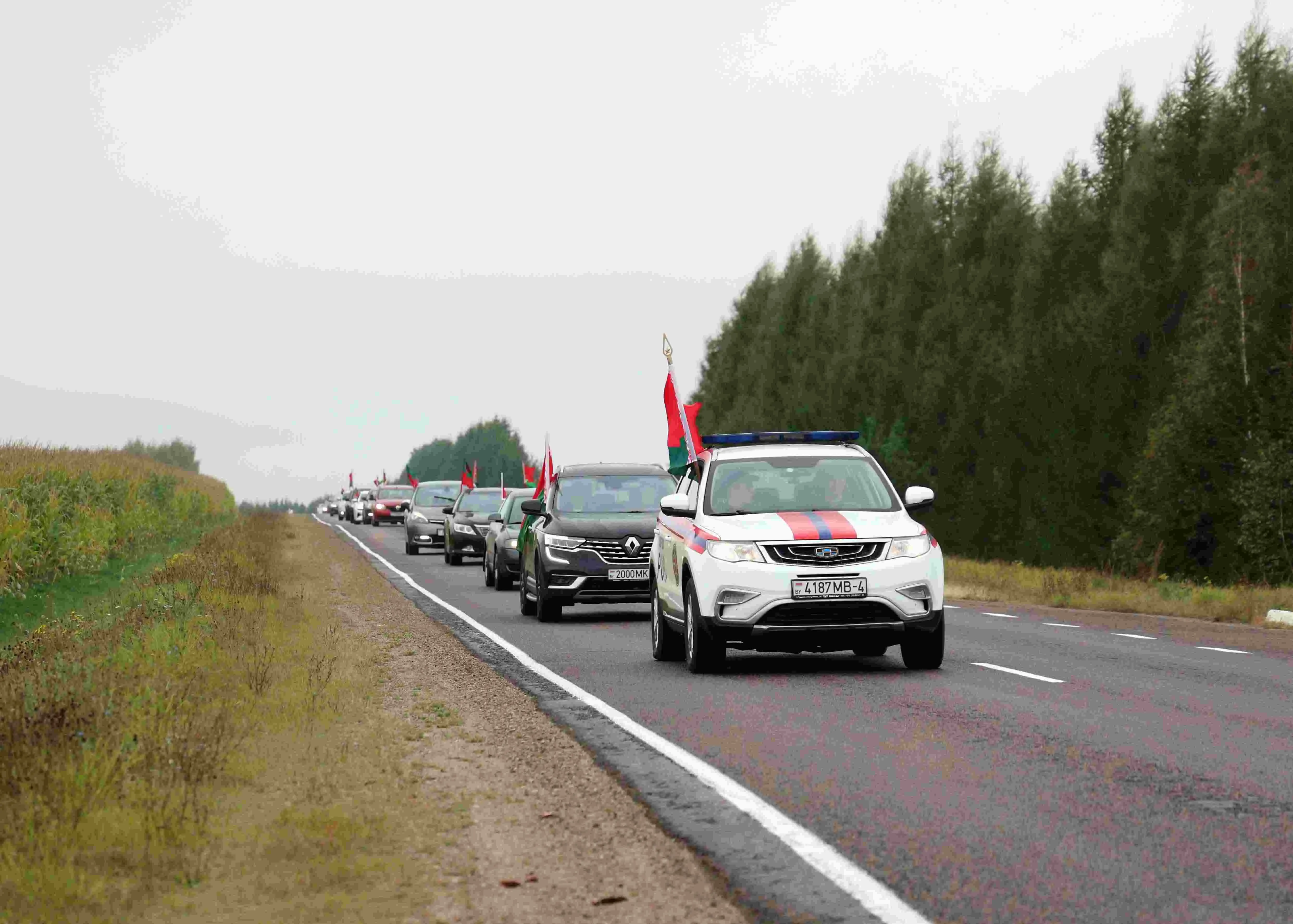 Представители Новогрудского завода газовой аппаратуры приняли активное участие в автомотопробеге