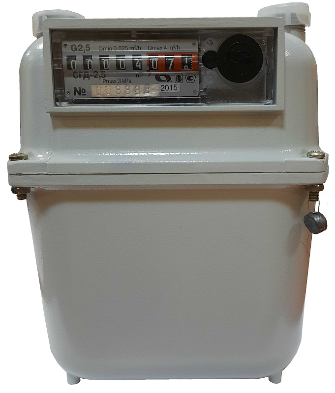 Счетчики газа  СГД-2,5