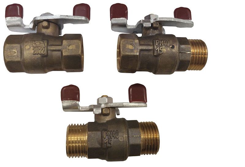 Краны шаровые муфтовые КШ